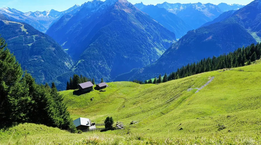 Berge Landschaft Zillertal